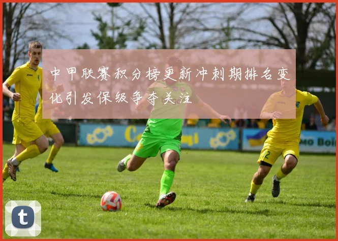 中甲联赛积分榜更新冲刺期排名变化引发保级争夺关注